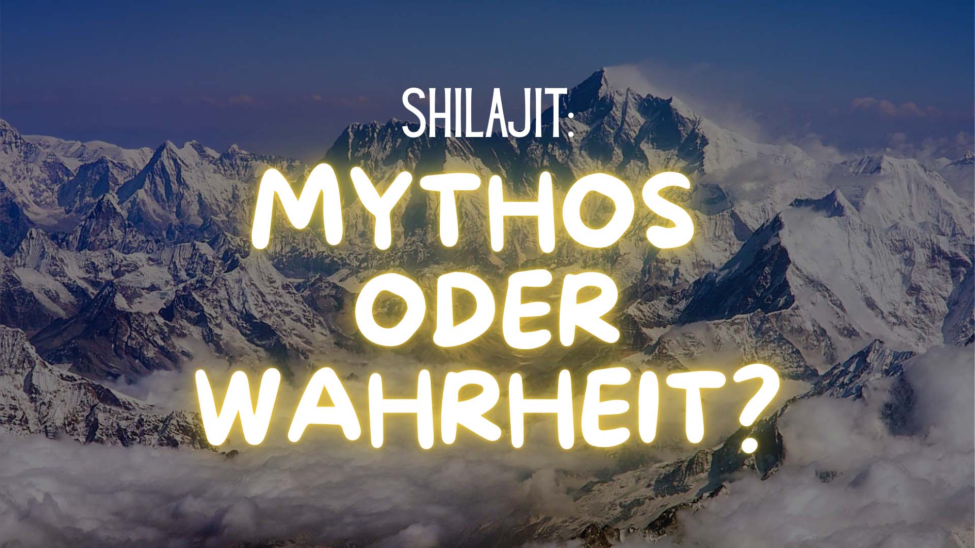 Shilajit Mythen im Internet – was wirklich dahinter steckt