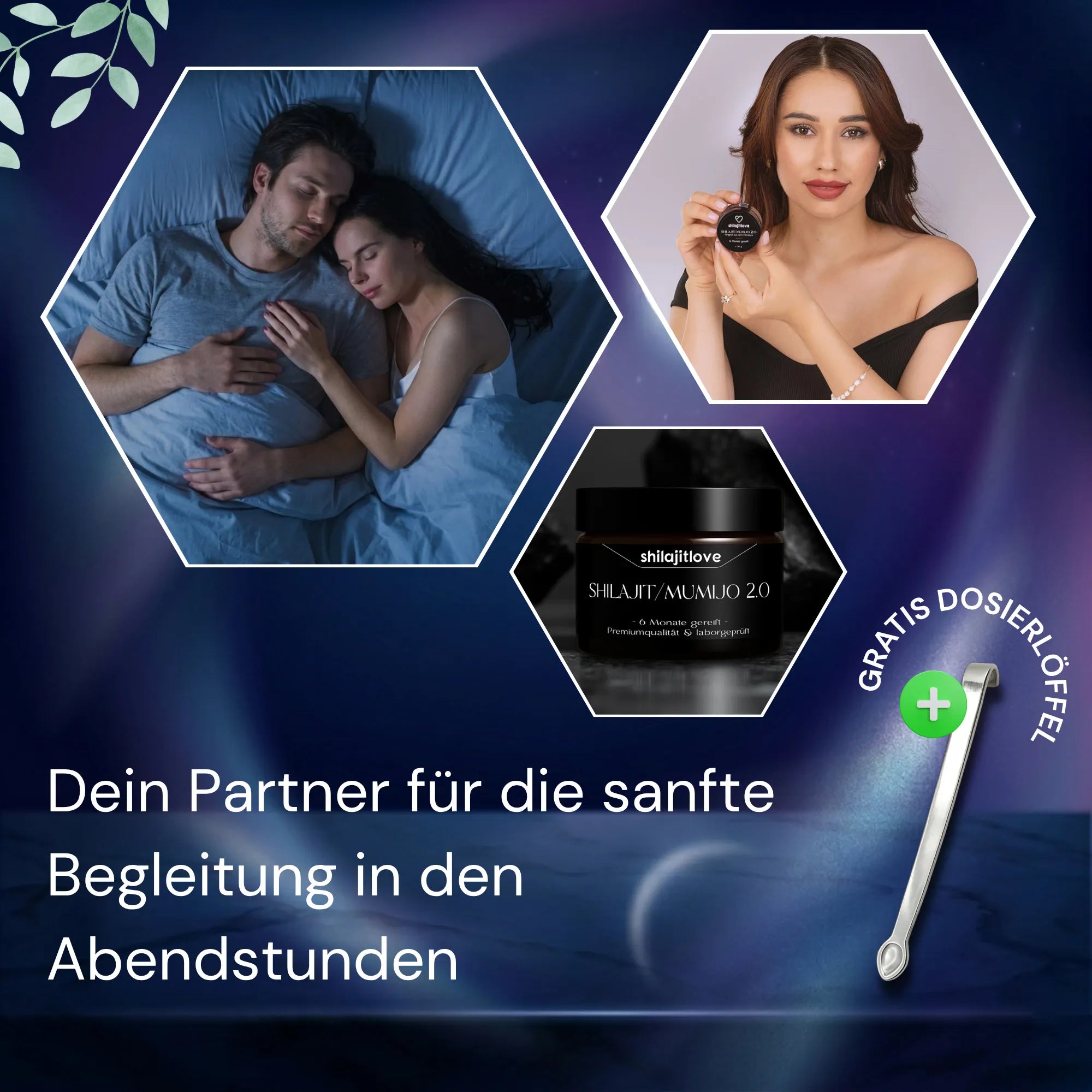 Shilajit 2.0 Nacht-Edition (2 + 1 GRATIS)