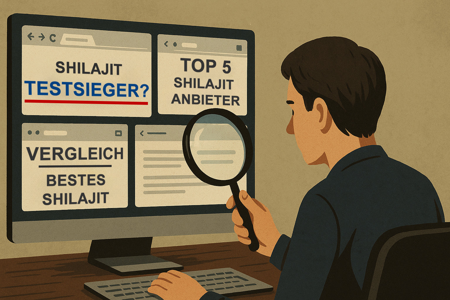 Vorsicht bei angeblichen Shilajit Testsiegern!